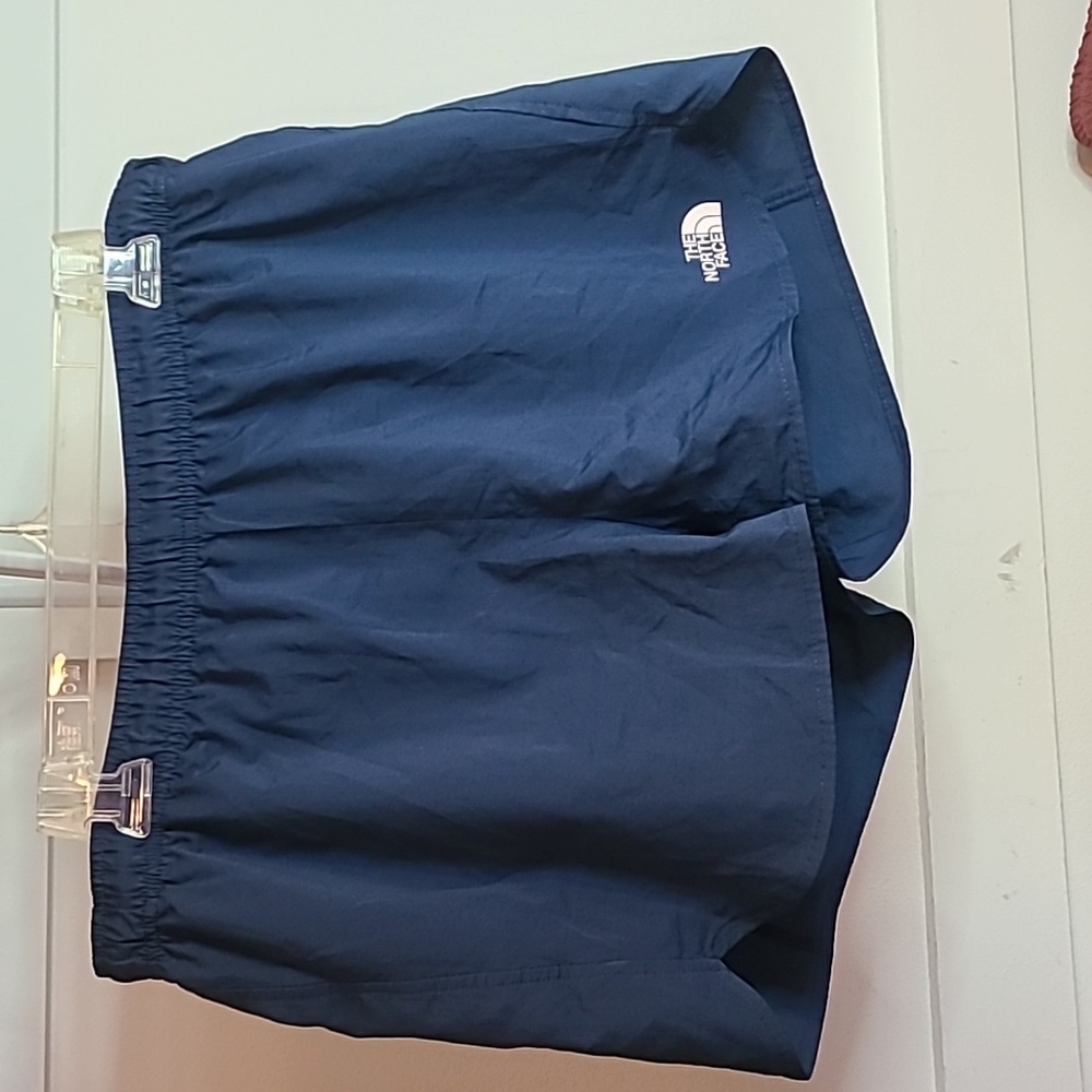 The North Face Lightweight Shorts Athletic 2.5" Inseam Blue Women Sz L